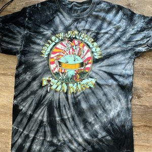 Tie dye graphic tee
